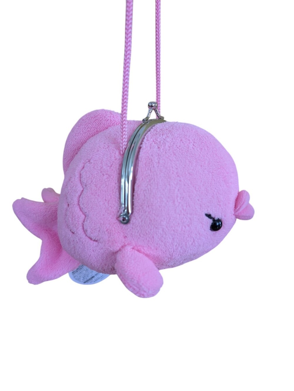 Pink Puffy Goldfish Coin Purse Japan Import